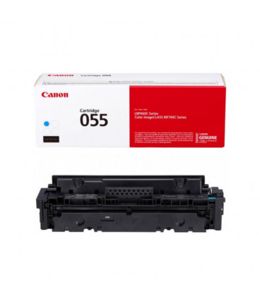 Original Canon CRG 055 Cyan Toner Cartridge