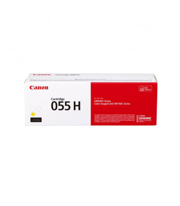 Original Canon CRG 055H Yellow Toner Cartridge