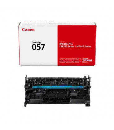 Original Canon CRG 057 Black Toner Cartridge
