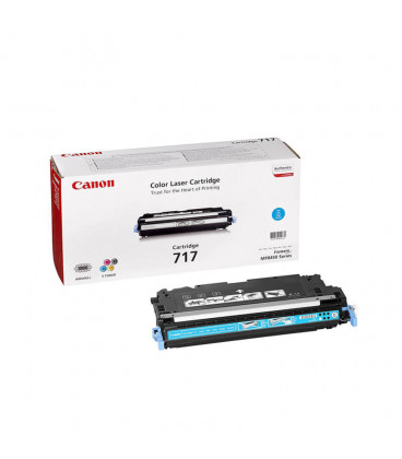 Original Canon CRG 717 Cyan Toner Cartridge