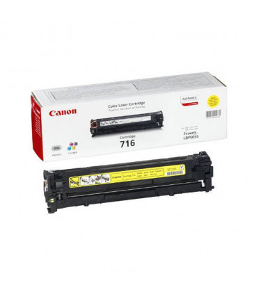 Original Canon CRG 716 Yellow Toner Cartridge