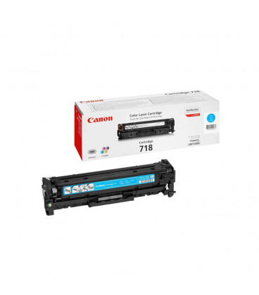 Original Canon CRG 718 Cyan Toner Cartridge