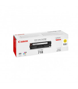 Original Canon CRG 718 Yellow Toner Cartridge