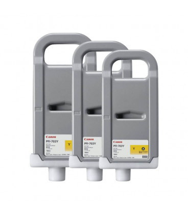 Canon PFI-703 Yellow (3 PCS) Ink Catridge