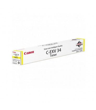 Original Canon C-EXV 34 Yellow Toner Cartridge