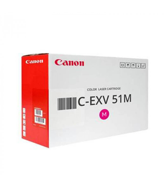 Original Canon C-EXV 51 Magenta Toner Cartridge - United Copiers