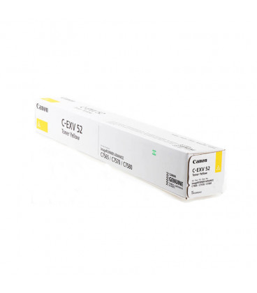 Original Canon C-EXV 52 Yellow Toner Cartridge