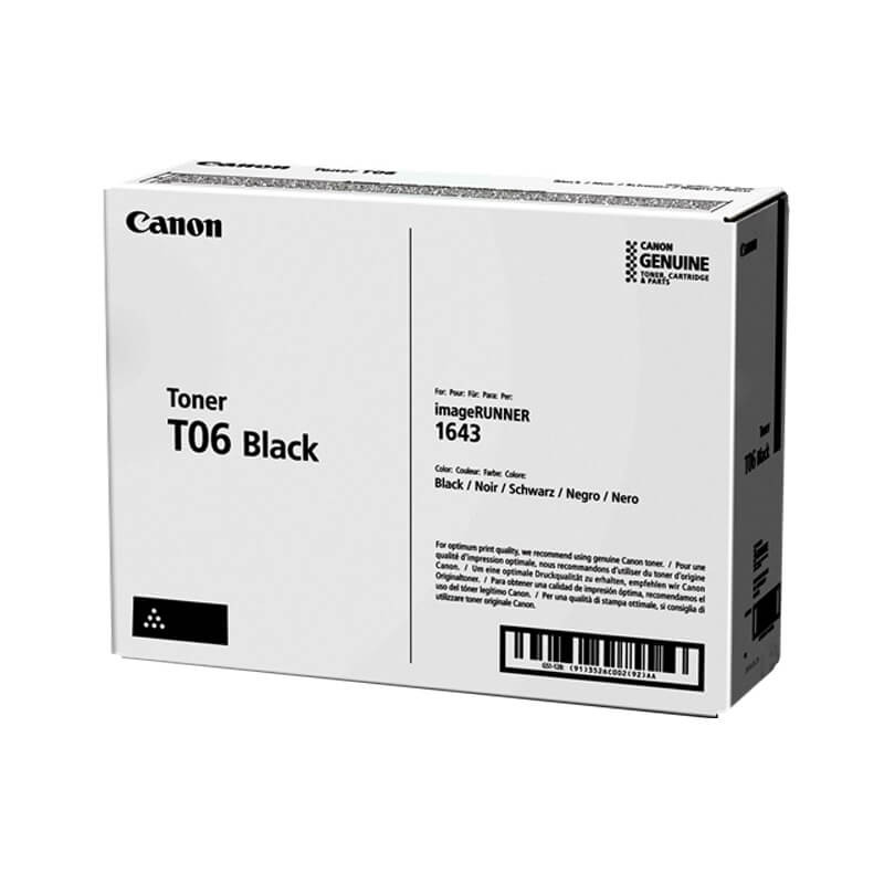 Original Canon T06 Black Toner Cartridge - United Copiers
