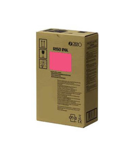 Riso S8128E Flourescent Pink Ink Cartridge