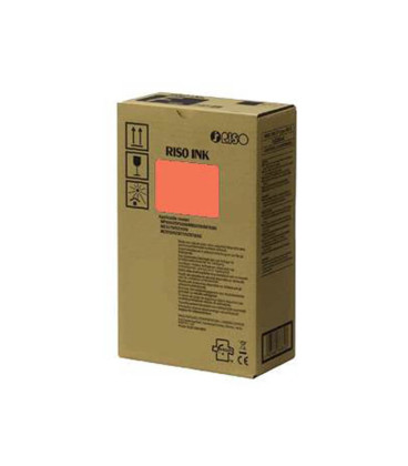 Riso S8129E Flourescent Orange Ink Cartridge