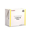 Original Canon C-EXV 19 Yellow Toner Cartridge