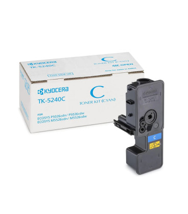 Kyocera TK-5240C Cyan Toner Cartridge