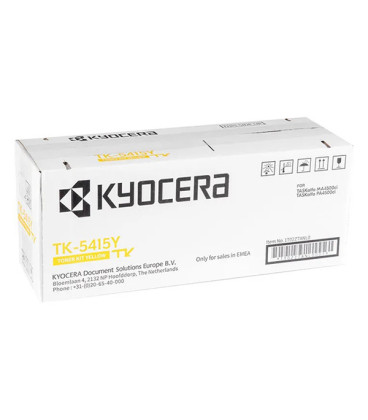 Kyocera TK-5415Y Yellow Toner Cartridge