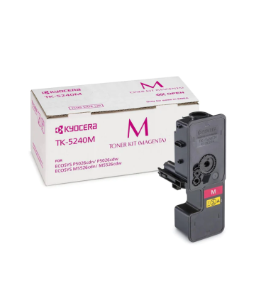Kyocera TK-5240M Magenta Toner Cartridge