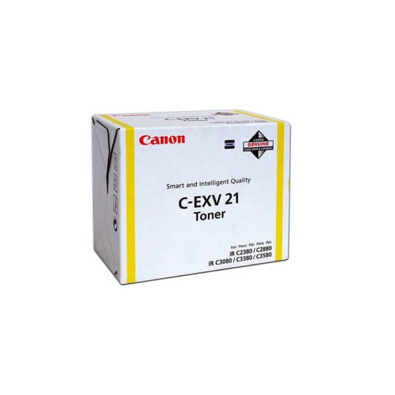 Compatible Canon C-EXV21 Yellow Toner Cartridge