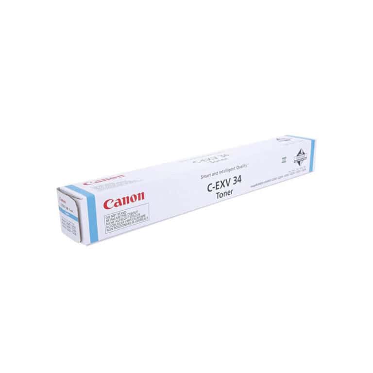 Compatible Canon C-EXV34 Cyan Toner Cartridge