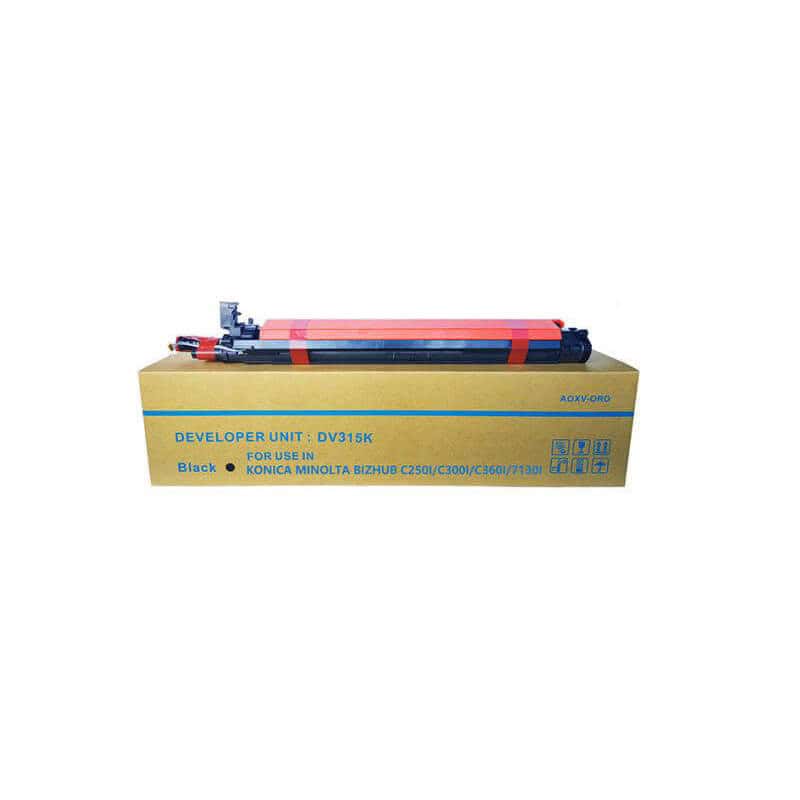 Compatible Konica Minolta DV315K Black Developer Powder Compatible Konica Minolta DV315K Black Developer Powder