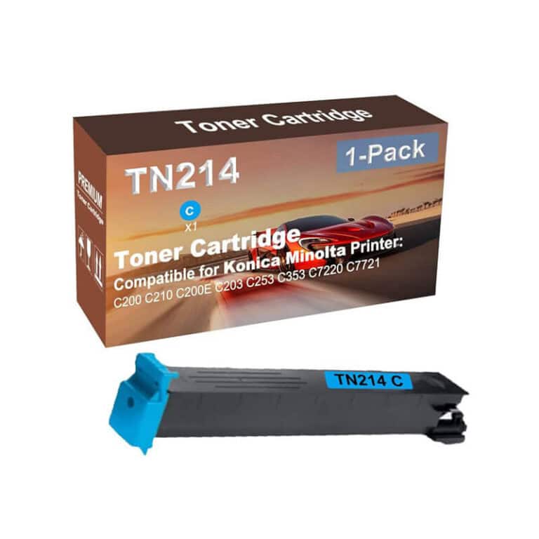 Compatible Konica Minolta TN214C Cyan Toner Cartridge