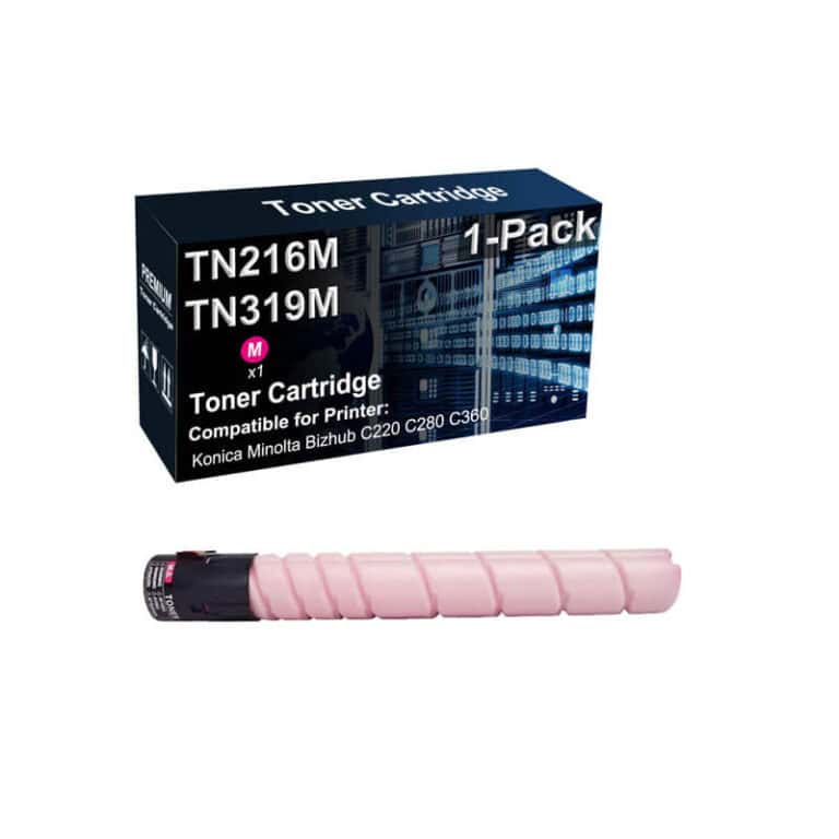 Compatible Konica Minolta TN216M/TN319M Magenta Toner Cartridge