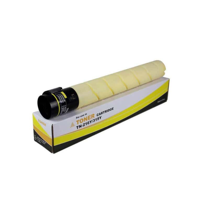 Compatible Konica Minolta TN216Y/TN319Y Yellow Toner Cartridge