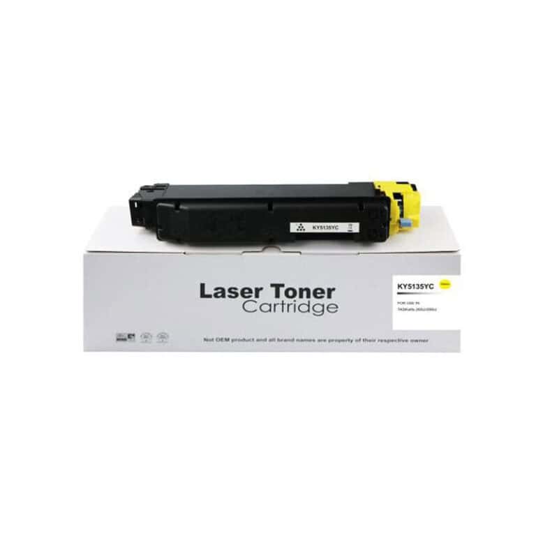 Compatible Kyocera TK5135Y Yellow Toner Cartridge