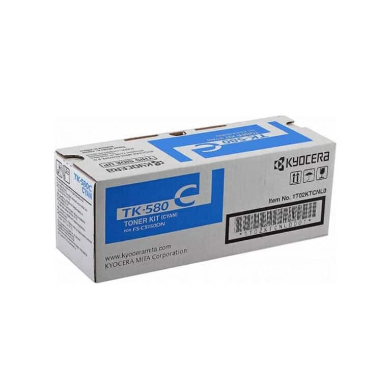 Compatible Kyocera TK580C Cyan Toner Cartridge