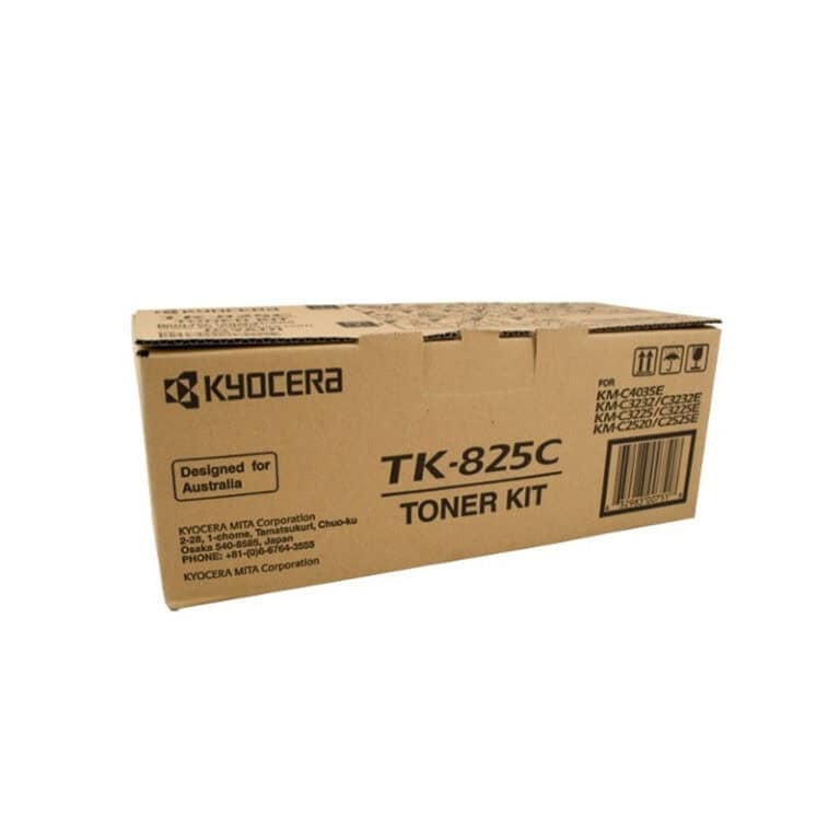 Compatible Kyocera TK825C Cyan Toner Cartridge