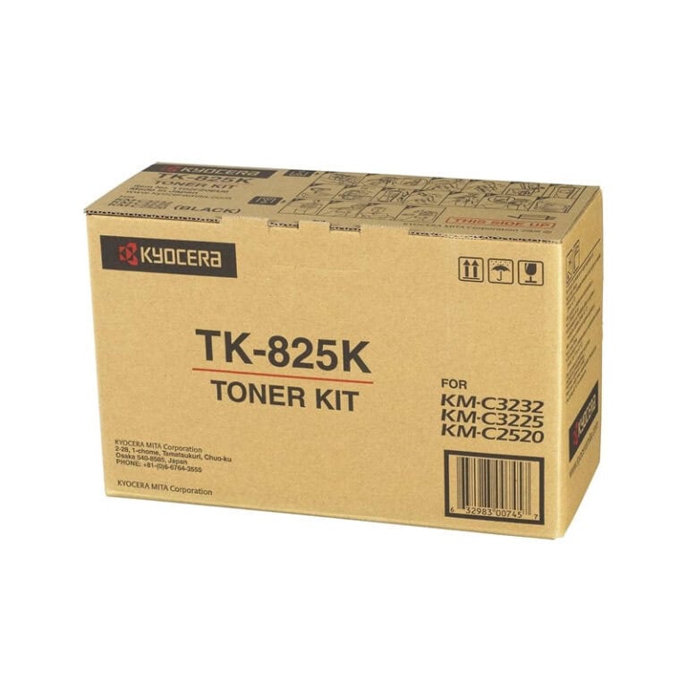 Compatible Kyocera TK825K Black Toner Cartridge