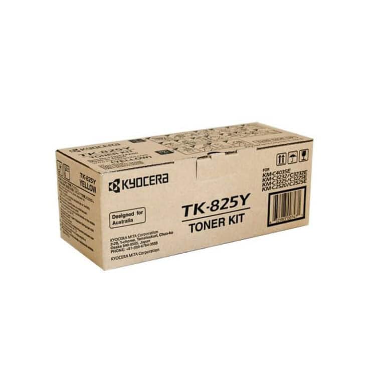 Compatible Kyocera TK825Y Yellow Toner Cartridge