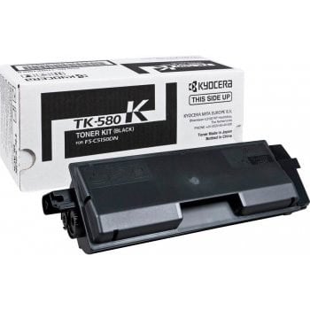 Compatible UTAX TK580K Black Toner Cartridge