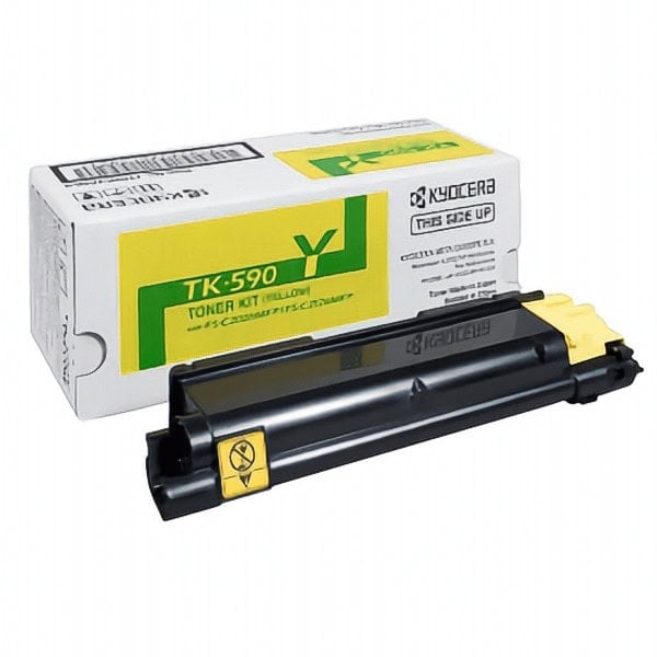 Compatible UTAX TK580Y Yellow Toner Cartridge