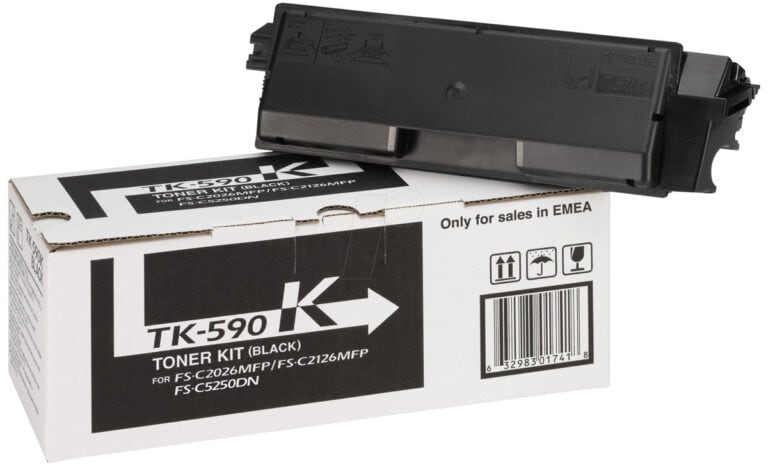 Compatible UTAX TK590K Black Toner Cartridge