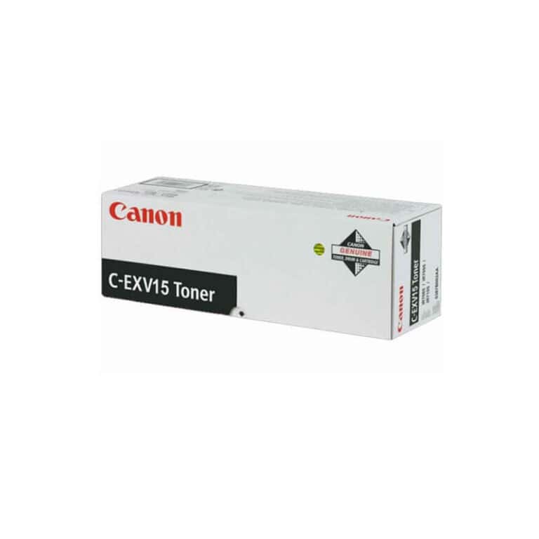 Original Canon C-EXV 15 Black Toner Cartridge