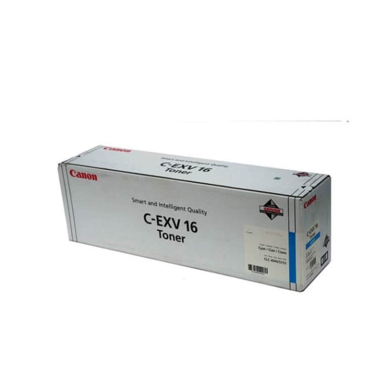Original Canon C-EXV 16 Cyan Toner Cartridge