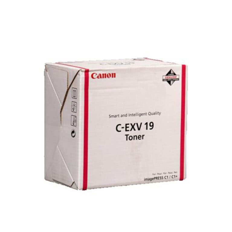 Original Canon C-EXV 19 Magenta Toner Cartridge