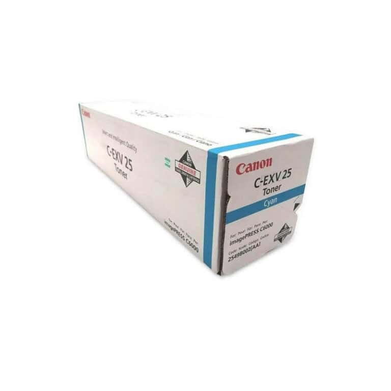Original Canon C-EXV 25 Cyan Toner Cartridge