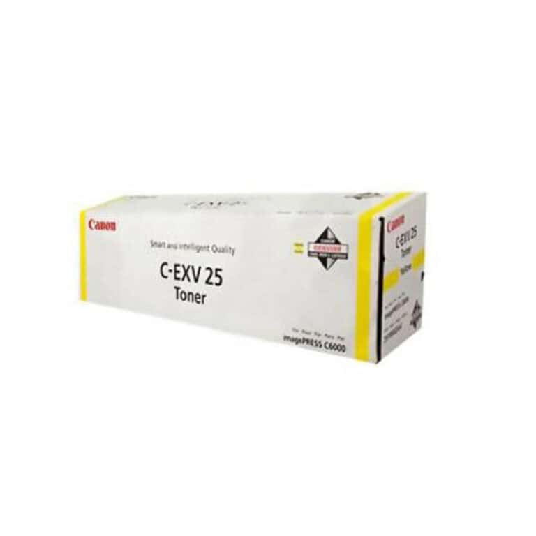Original Canon C-EXV 25 Yellow Toner Cartridge