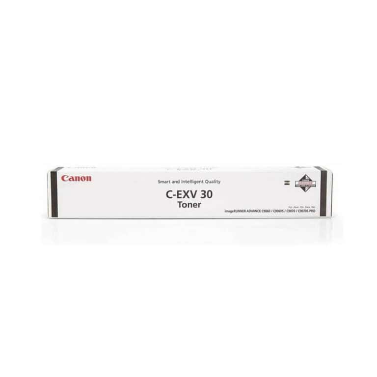Original Canon C-EXV 30 Black Toner Cartridge