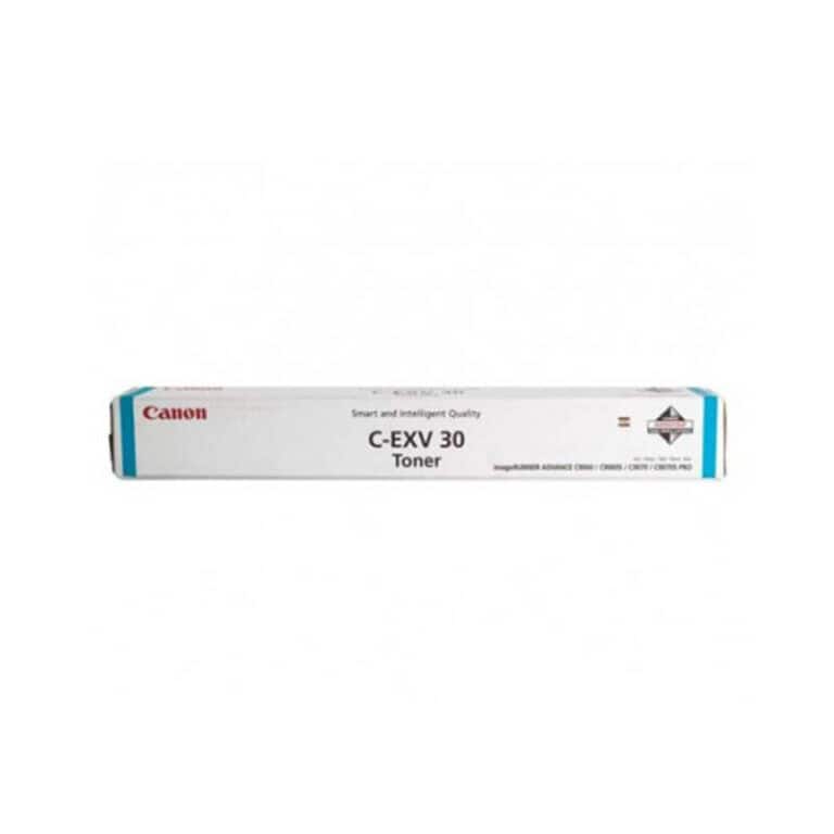 Original Canon C-EXV 30 Cyan Toner Cartridge