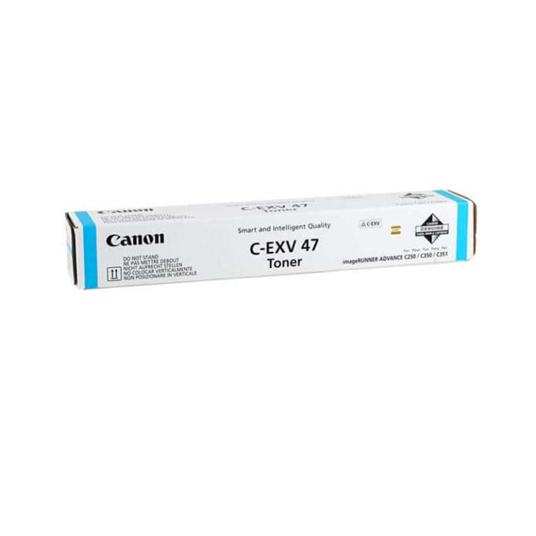 Original Canon C-EXV 47 Cyan Toner Cartridge