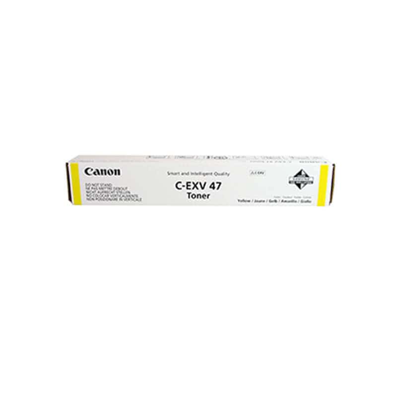 Original Canon C-EXV 47 Yellow Toner Cartridge Original Canon C-EXV 47 Yellow Toner Cartridge