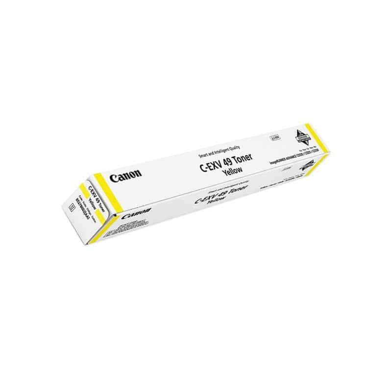Original Canon C-EXV 49 Yellow Toner Cartridge Original Canon C-EXV 49 Yellow Toner Cartridge
