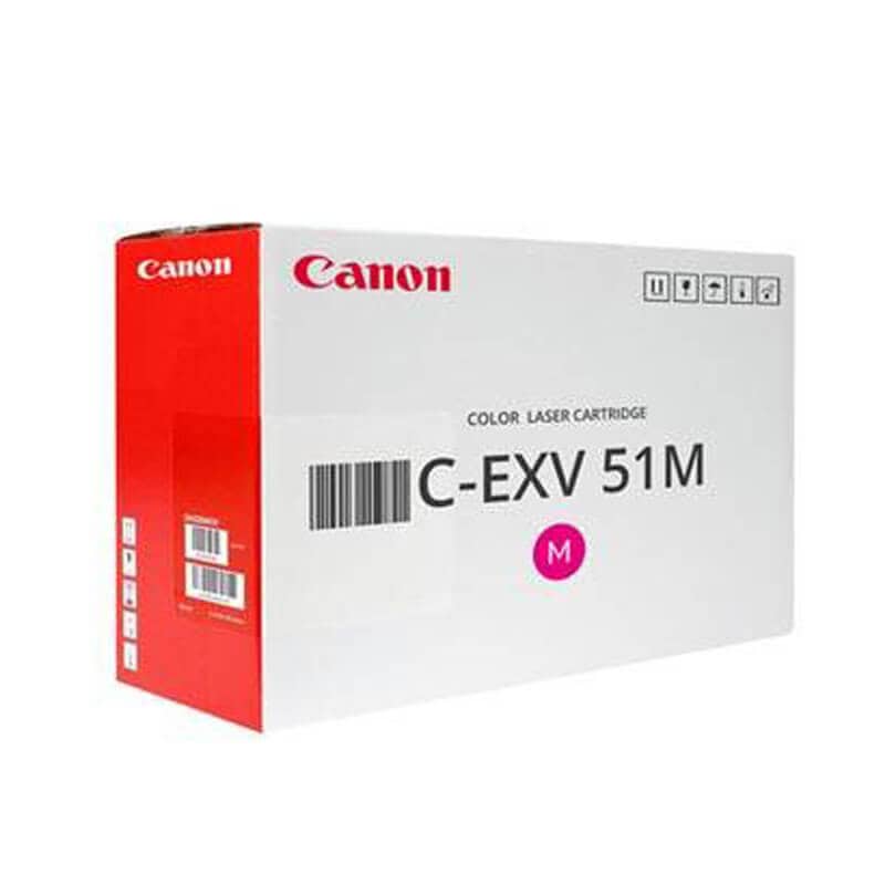 Original Canon C-EXV 51 Magenta Toner Cartridge Original Canon C-EXV 51 Magenta Toner Cartridge
