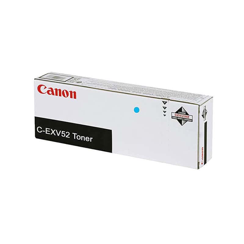 Original Canon C-EXV 52 Cyan Toner Cartridge Original Canon C-EXV 52 Cyan Toner Cartridge