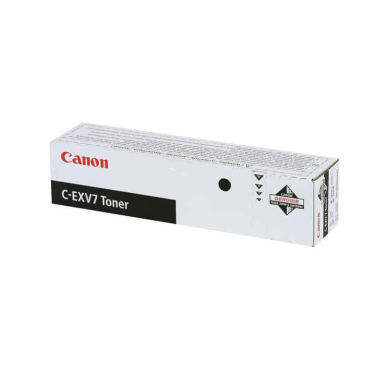 Original Canon C-EXV 7 Black Toner Cartridge
