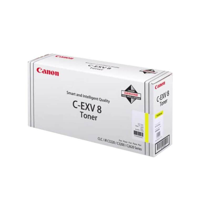 Original Canon C-EXV 8 Yellow Toner Cartridge