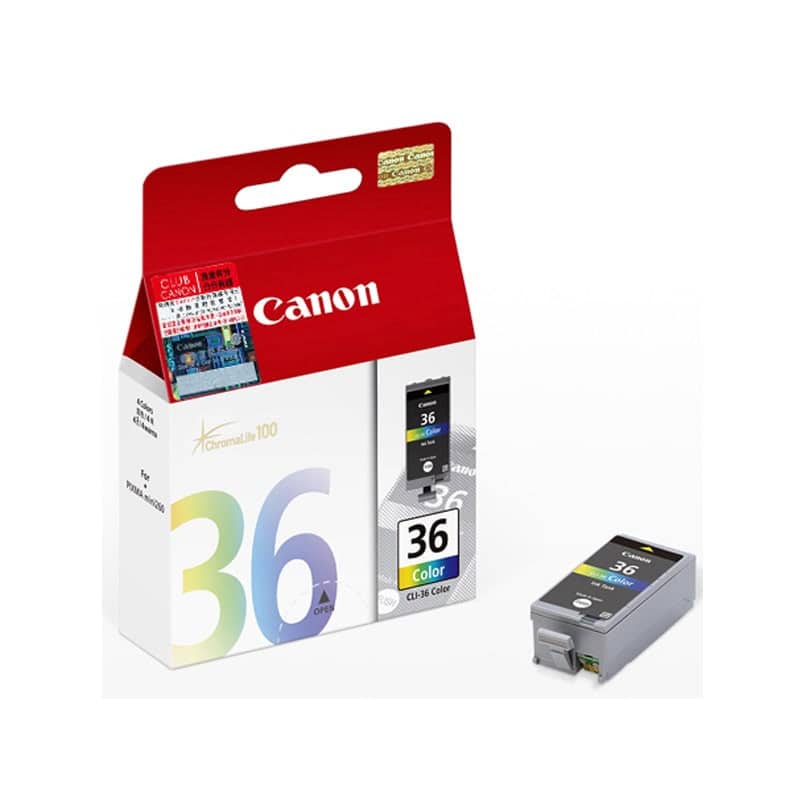 Original Canon CLI-36 Colour Ink Cartridge Original Canon CLI-36 Colour Ink Cartridge