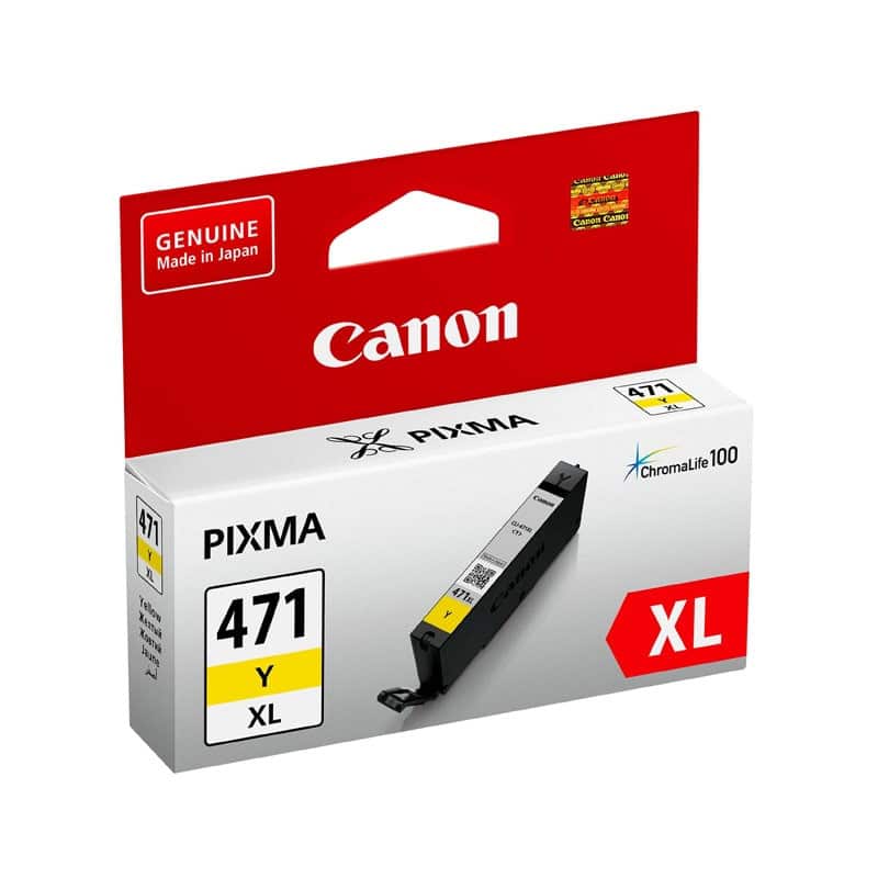 Original Canon CLI-471XL Yellow Ink Cartridge Original Canon CLI-471XL Yellow Ink Cartridge