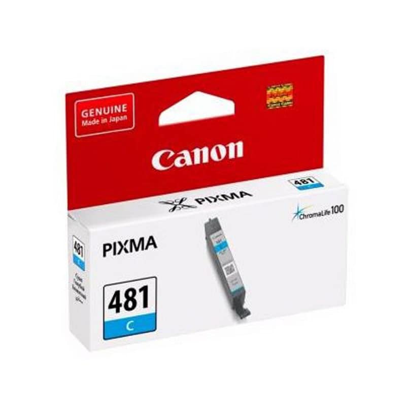 Original Canon CLI-481 Cyan Ink Cartridge Original Canon CLI-481 Cyan Ink Cartridge