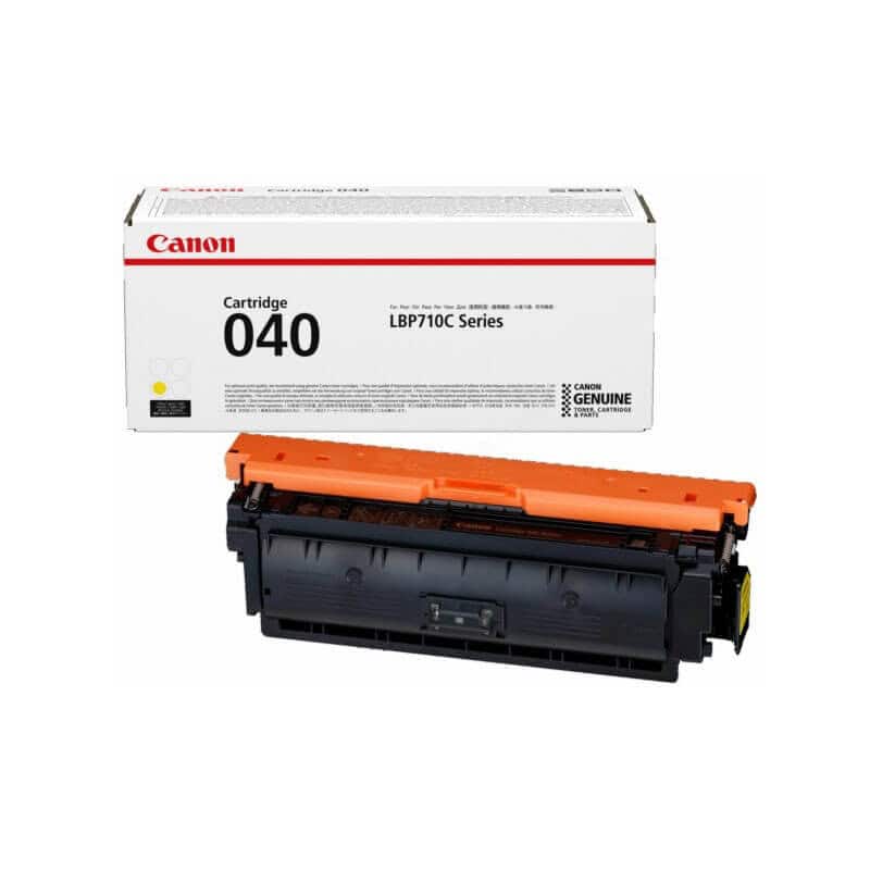Original Canon CRG 040 Yellow Toner Cartridge Original Canon CRG 040 Yellow Toner Cartridge